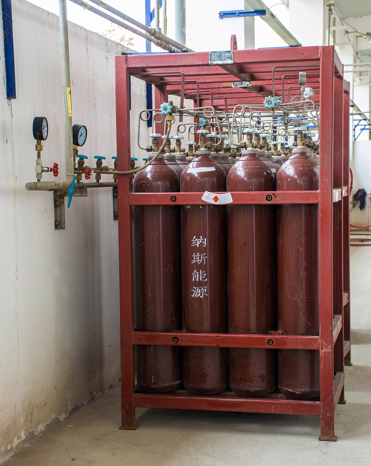 12瓶集束架納斯增效天然氣 